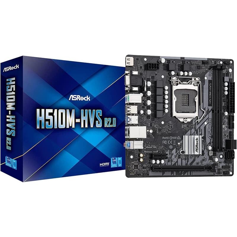 PLACA BASE ASROCK H510M-HVS...